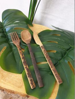 Set of Bamboo Cutlery