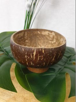 Simple Coco Bowl with Bamboo foot