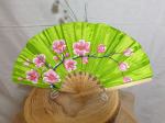 Hand Painted Satin Hand Fan 6